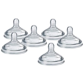 Tommee Tippee - Lot de 6 tétines de Biberon Anti-Colique Avancé - D