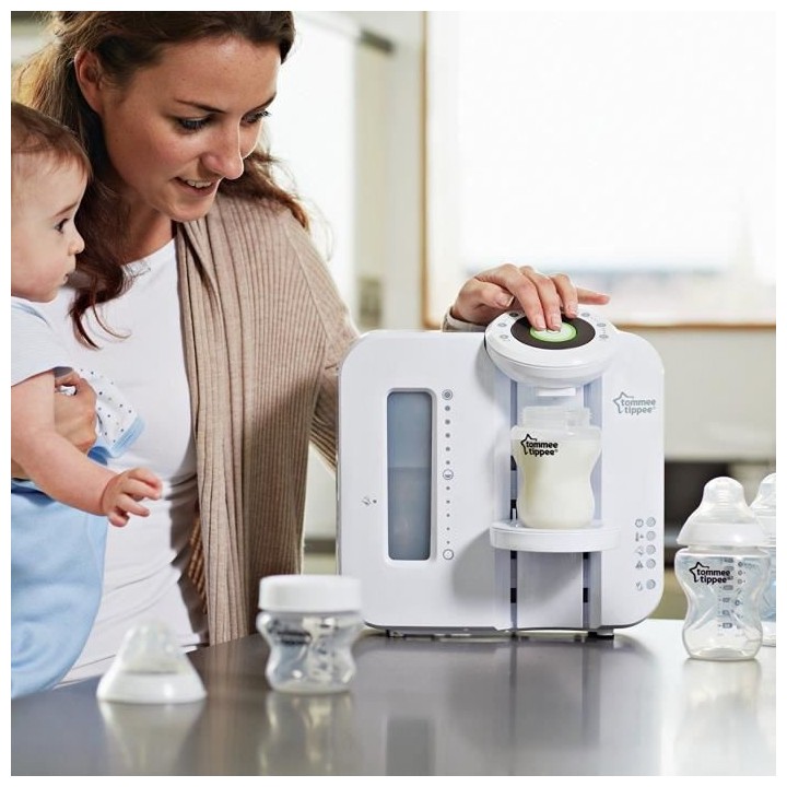 TOMMEE TIPPEE Perfect Prep Préparateur de Biberons, Blanc