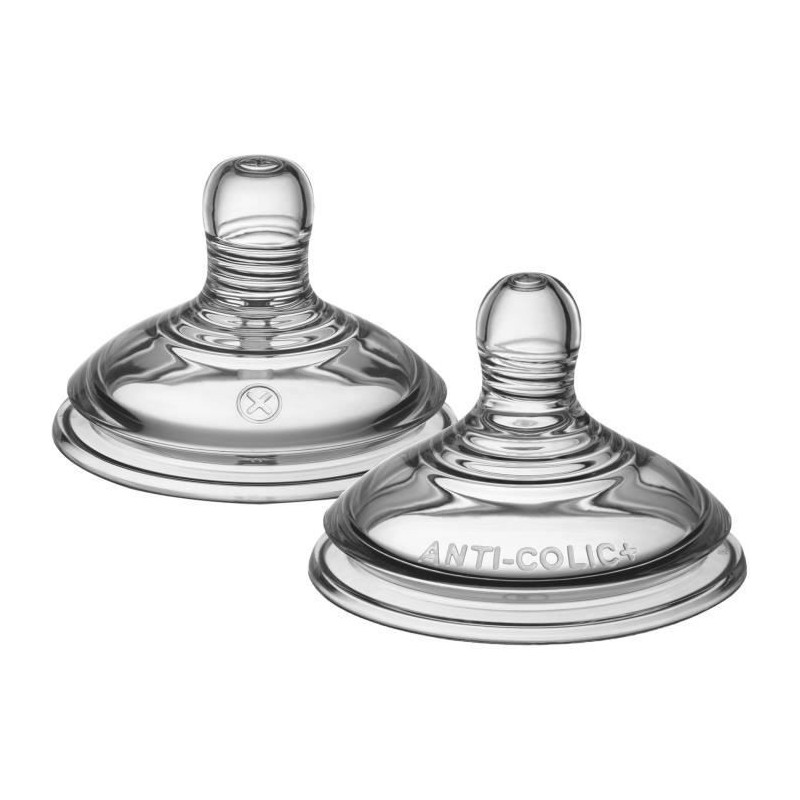 Tommee Tippee Tétine Anti-Colique Avancé a débit variable, Lot de 2