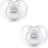 Tommee Tippee Sucette Anytime 0-6m Deux Pandas Bleu Lot de 2