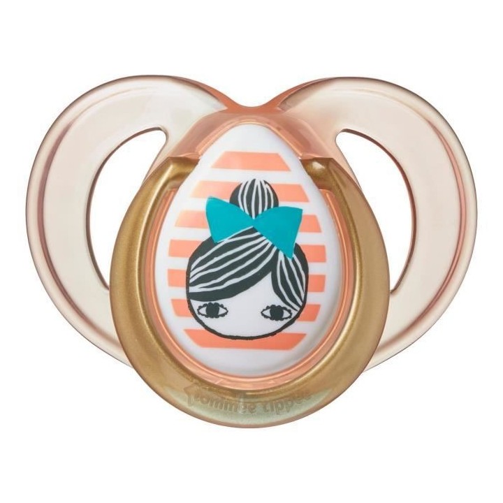 TOMMEE TIPPEE Sucettes CTN Moda 18-36m Fille x2