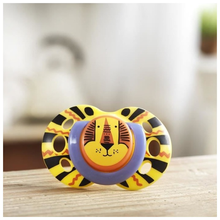 TOMMEE TIPPEE Sucette Fun - Lot de 6 - 18 - 36 mois