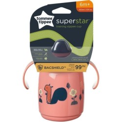 Tommee Tippee - Tasse d'apprentissage a bec - 6 mois et plus - 300ml - Rouge