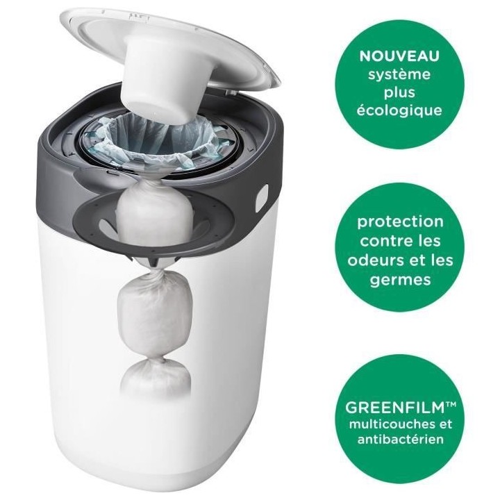 TOMMEE TIPPEE Bac a couches Twist & click Blanc FFP