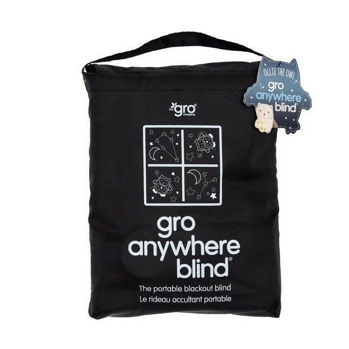 TOMMEE TIPPEE Rideau Occultant GRO-Anywhere Blind Ollie la Chouette