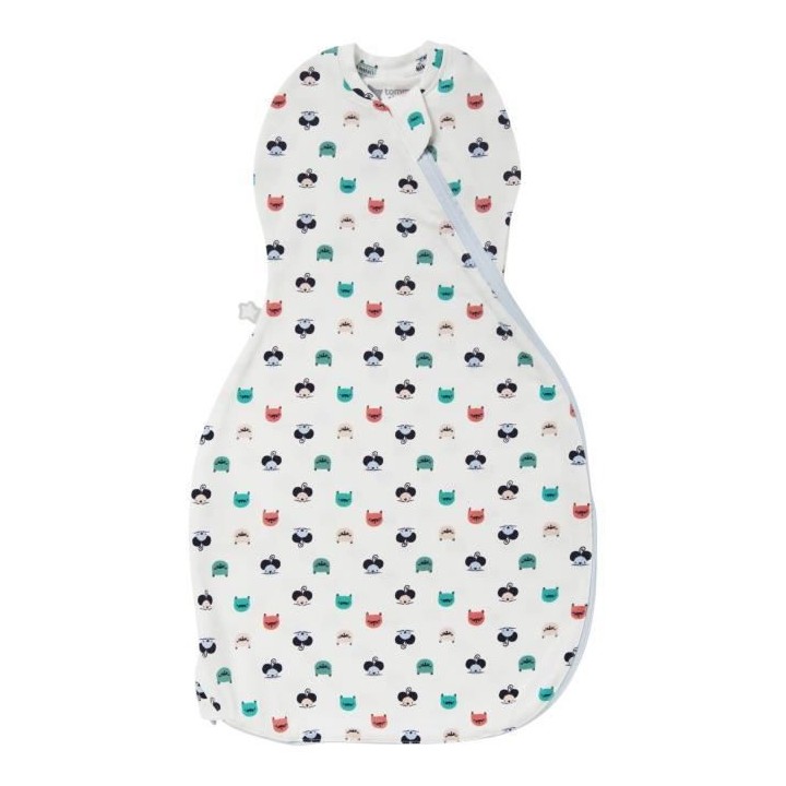 TOMMEE TIPPEE Lange d'emmaillotage x1 - 0-3 mois - Cat & Mouse