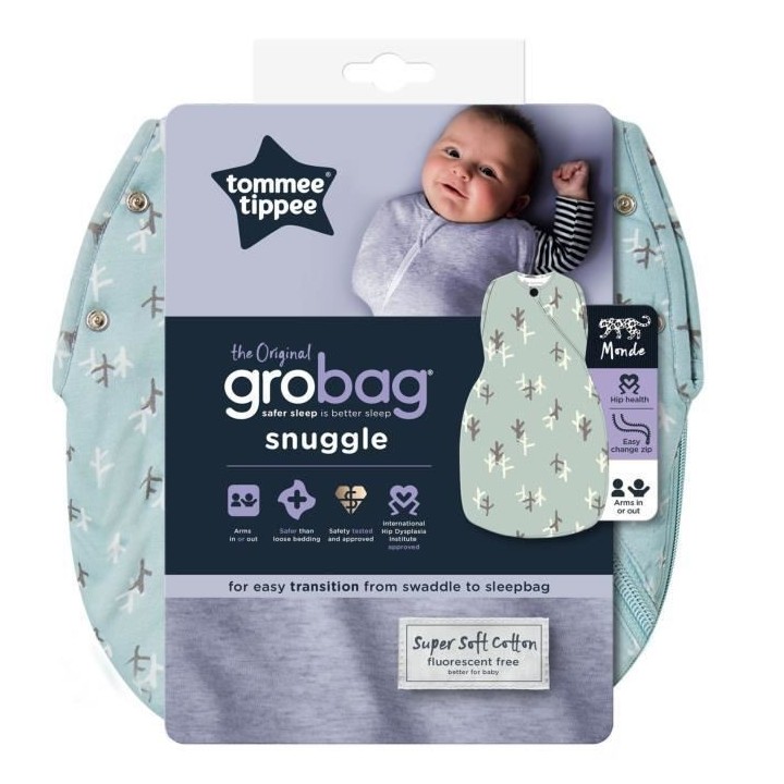 TOMMEE TIPPEE Gigoteuse The Original Grobag, Arbres aux Trésors, Tiss