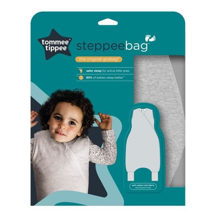 Tommee Tippee - Gigoteuse a Jambes Steppee - Grobag Original - Tissu D