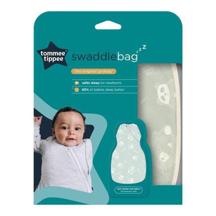 Tommee Tippee - Gigoteuse d'Emmaillotage - Grobag Original - Tissu Dou