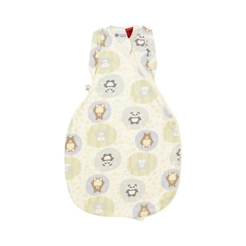 Tommee Tippee - Gigoteuse d'Emmaillotage - Grobag Original - Tissu Doux et Riche en Coton - 2.5 TOG - 3-6mois - Gro Friends Toge