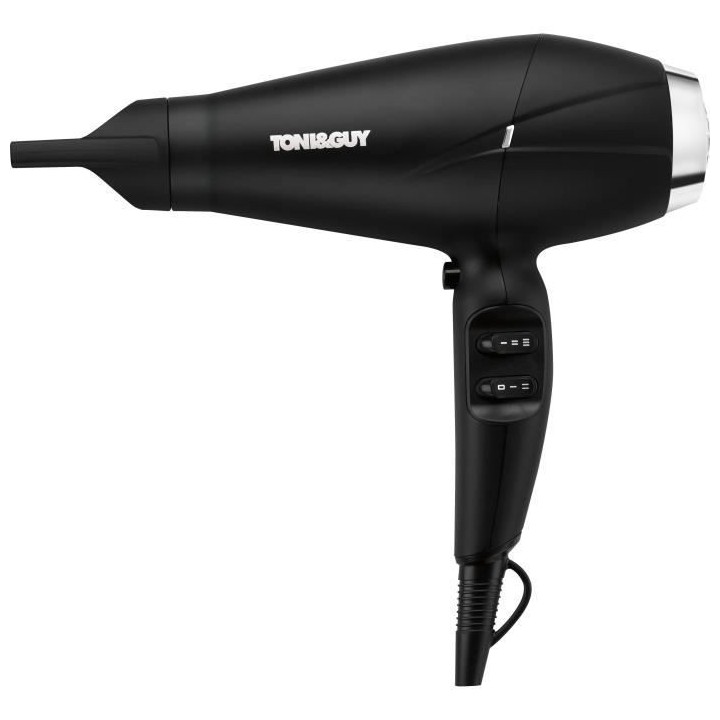 TONI&GUY TGDR5375UKE - Seche cheveux ionique avec moteur AC - 2200W -