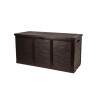 TOOD Malle de rangement - 350 litres - 119 x 52 x 58 cm