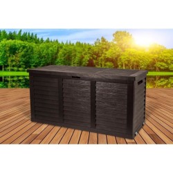 TOOD Malle de rangement - 350 litres - 119 x 52 x 58 cm