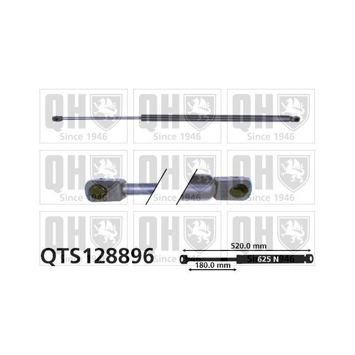 QUINTON HAZELL Vérin de hayon QTS128896