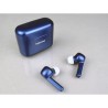 TOSHIBA RZE-BT750EL- Ecouteurs True Wireless intra auriculaire Bluetooth - Auto-pairing - Boitier de charge (Qi) - Bleu