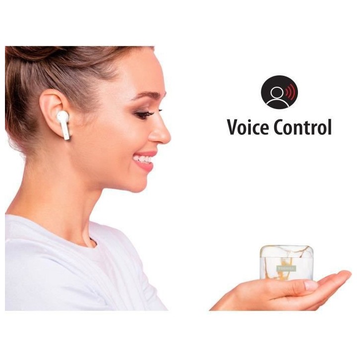 TOSHIBA RZE-BT750EPNZ- Ecouteurs True Wireless intra auriculaire Bluet