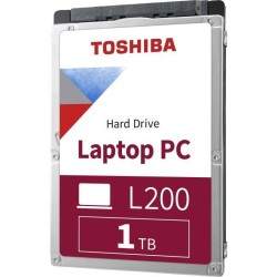 TOSHIBA - Disque dur Interne - L200 - 1To - 5400 tr/min - 2.5 Boite Retail (HDWL110EZSTA)