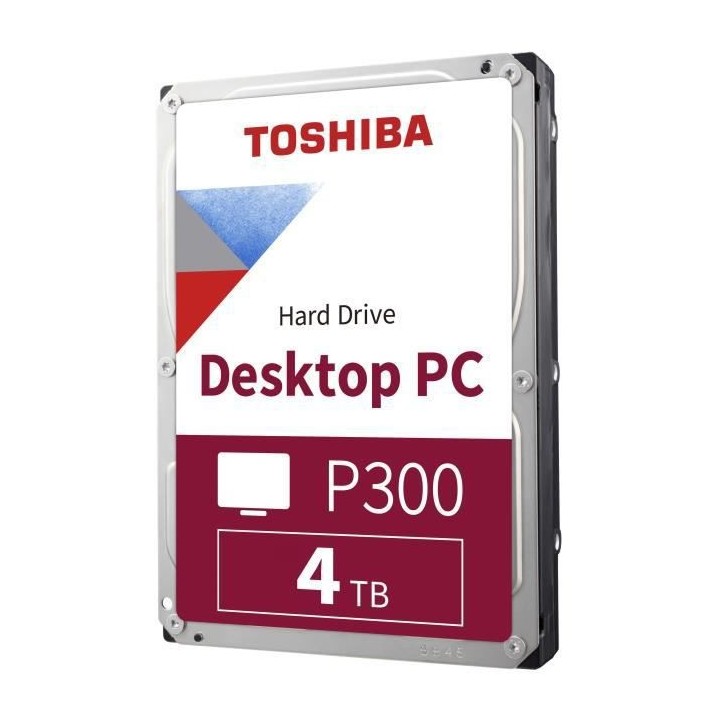 TOSHIBA - Disque dur Interne - P300 - 4To - 5400 tr/min - 3.5 (Bulk) (