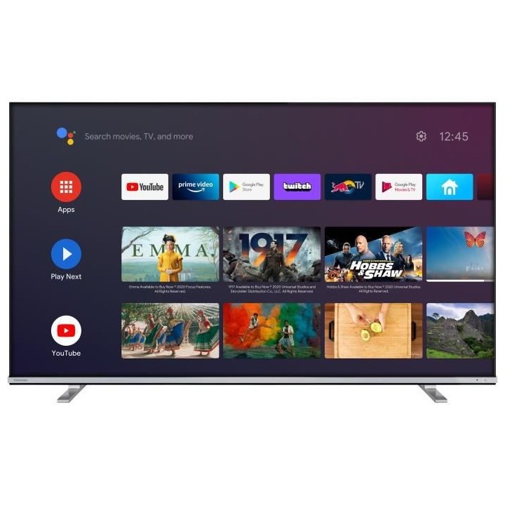 TOSHIBA 55UA4B63DG - TV LED 4K UHD 55'' (139 cm) - Dolby Vision - son