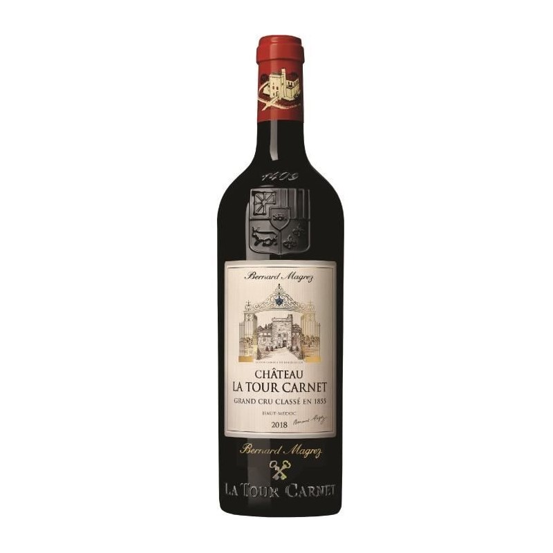 Château La Tour Carnet 2018 Haut-Médoc - Vin rouge de Bordeaux