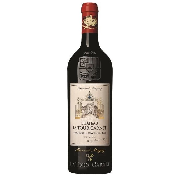 Château La Tour Carnet 2018 Haut-Médoc - Vin rouge de Bordeaux