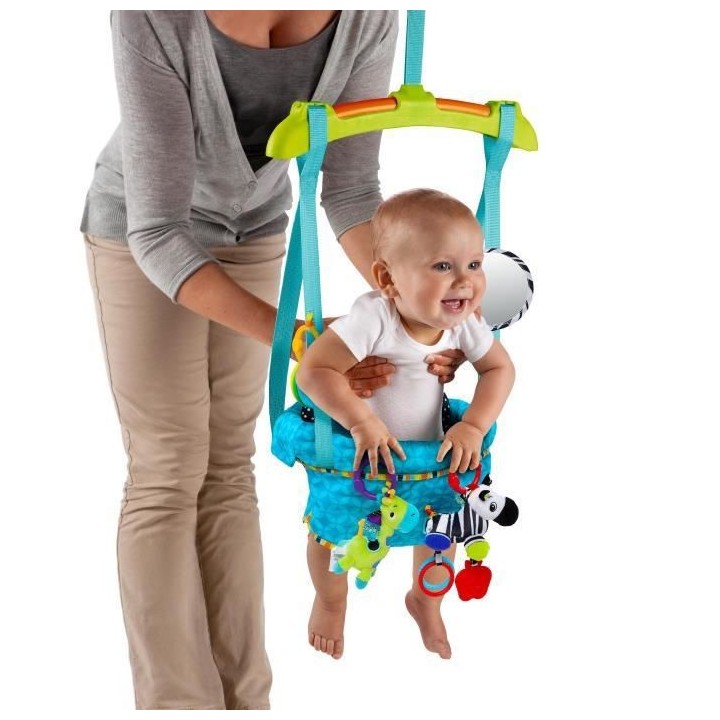 Sauteur de Porte Bounce'N'Spring - Bleu - BRIGHT STARTS