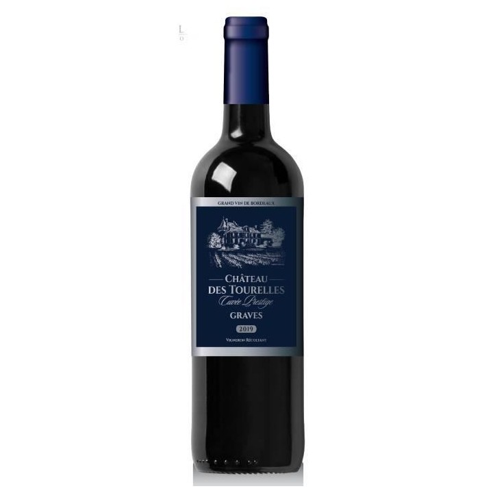 Château des Tourelles 2019 Graves - Vin rouge de Bordeaux