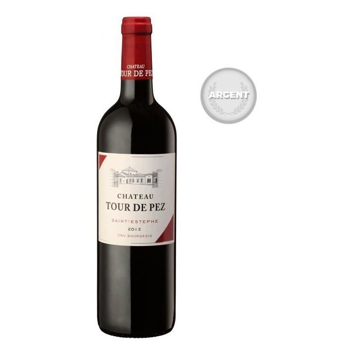 Château Tour de Pez 2012 Saint-Estephe- Vin rouge de Bordeaux