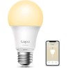 TP-Link Tapo Ampoule Connectée Wifi, Ampoule LED E27 Blanc Chaud, compatible avec Alexa, Google Home et Siri Tapo L510E