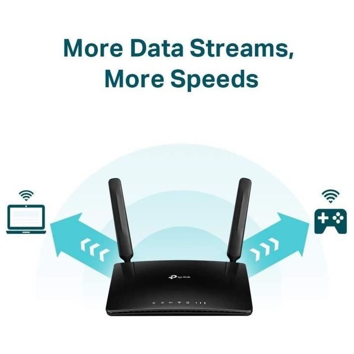 TP-Link Archer MR600 Routeur 4G+ Cat. 6 Débit 300 Mbps WiFi AC 1200 M