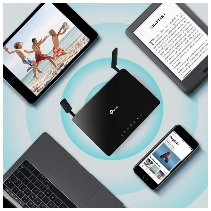 TP-Link Archer MR600 Routeur 4G+ Cat. 6 Débit 300 Mbps WiFi AC 1200 M