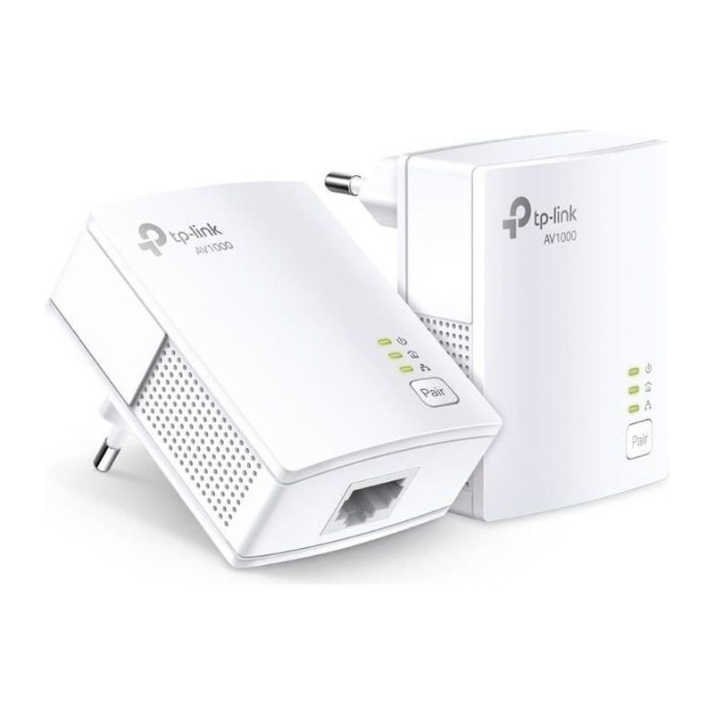 TP-Link TL-PA7017 KIT 1000 Mbps Pack de 2 Adaptateurs CPL avec 1 port Gigabit