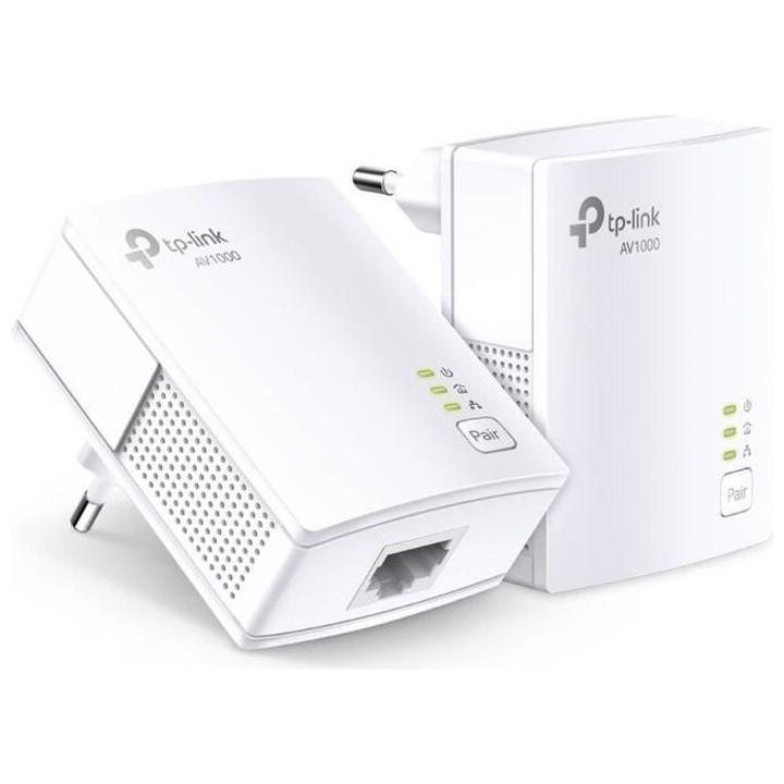 TP-Link TL-PA7017 KIT 1000 Mbps Pack de 2 Adaptateurs CPL avec 1 port