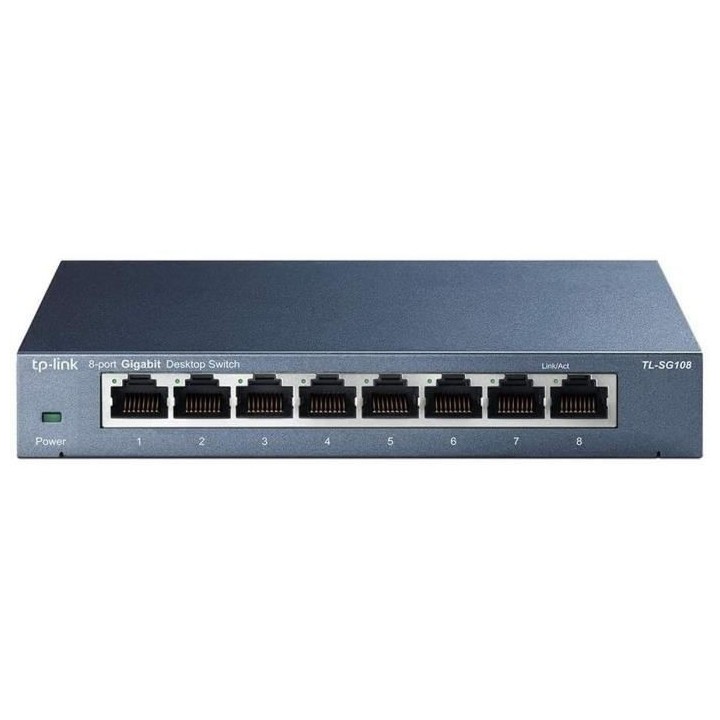 TP-Link Switch de bureau 8 ports Gigabit 10/100/1000 Mbps TL-SG108 id