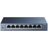 TP-Link Switch de bureau 8 ports Gigabit 10/100/1000 Mbps TL-SG108 idéal pour étendre le réseau câblé pour les bureaux a do