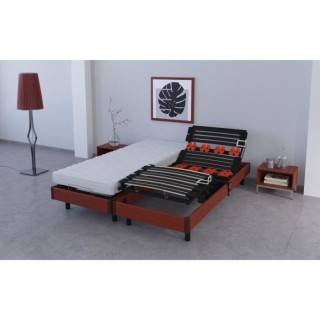 BILBAO Ensemble relaxation matelas + sommiers électriques 2 x 80 x 20