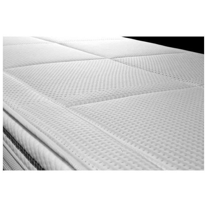 WEBED Ensemble matelas + sommier relaxation 160 x 200 - Latex - 18 cm