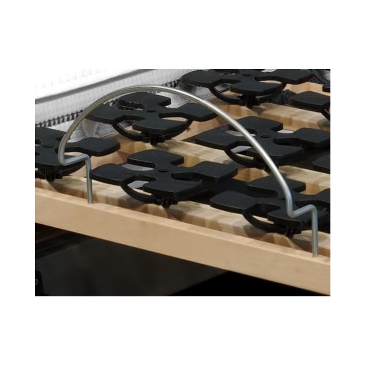 WEBED Ensemble matelas + sommier relaxation 160 x 200 - Latex - 18 cm