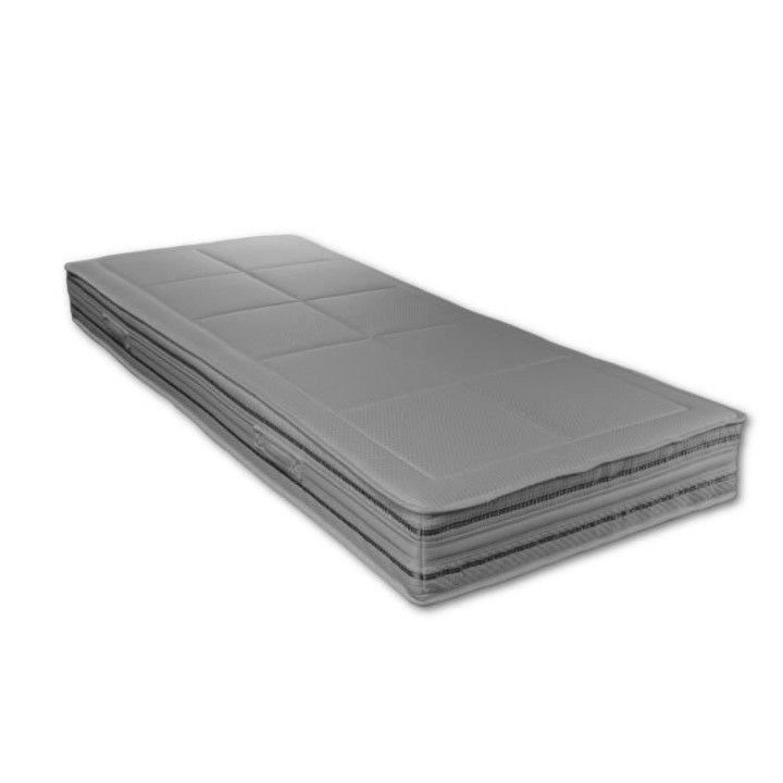 WEBED Ensemble matelas + sommier relaxation 160 x 200 - Latex - 18 cm