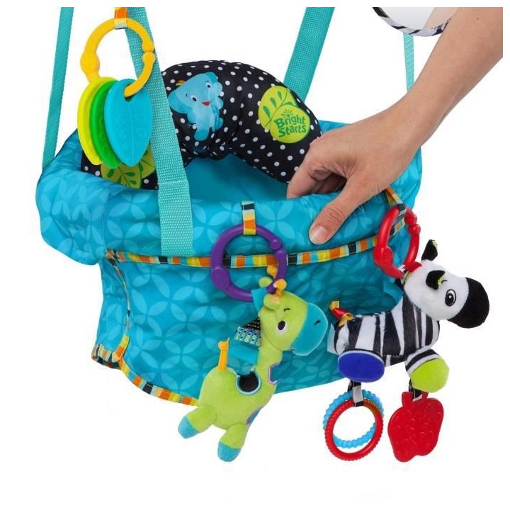 Sauteur de Porte Bounce'N'Spring - Bleu - BRIGHT STARTS