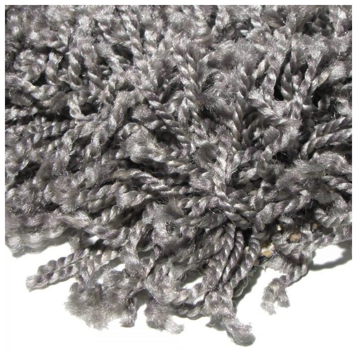 NAZAR TRENDY Tapis de couloir Shaggy en polypropylene - 80 x 140 cm -