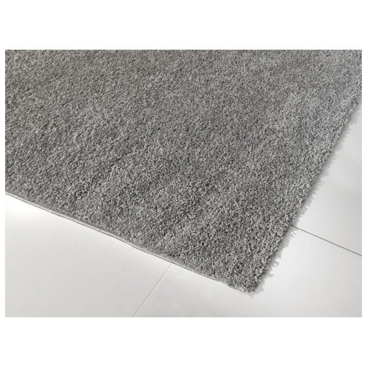 NAZAR TRENDY Tapis de couloir Shaggy en polypropylene - 80 x 300 cm -