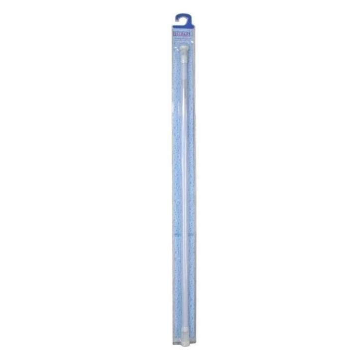 Barre de douche sans robinet - 110 a 180 cm - Blanc