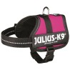 Harnais Power Julius-K9 - Baby 2 - XS-S : 33-45 cm-18 mm - Fuschia - Pour chien