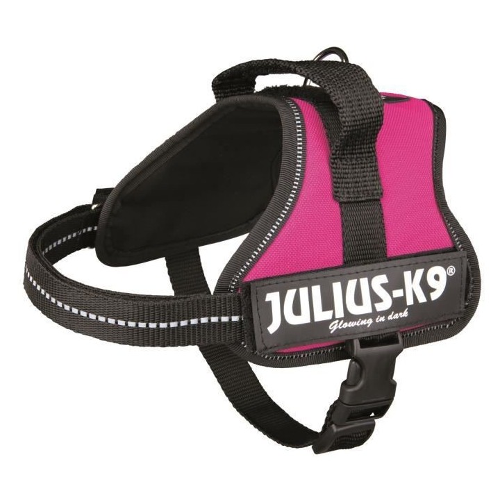 Harnais Power Julius-K9 - Mini-Mini - S : 40-53 cm-22 mm - Fuschia - P