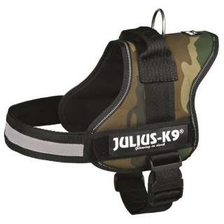 Harnais Power Julius-K9 - 0 - M-L : 58-76 cm-40 mm - Camouflage - Pour