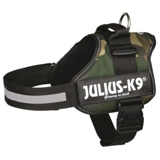 Harnais Power Julius-K9 - 1 - L : 66-85 cm-50 mm - Camouflage - Pour c