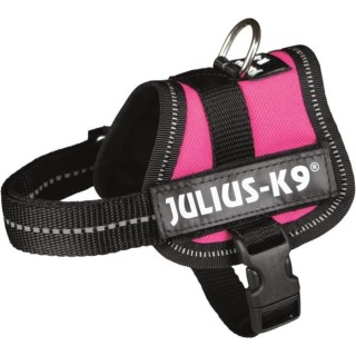 Harnais Power Julius-K9 - Baby 1 - XS : 30-40 cm-18 mm - Fuschia - Pou