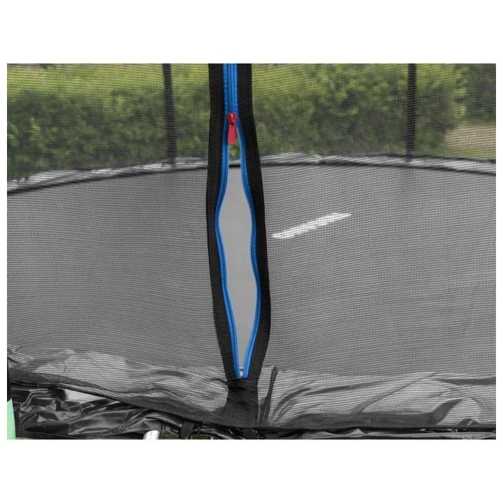 Trampoline 244 cm Noir TRIGANO Échelle, filet de protection, housse d