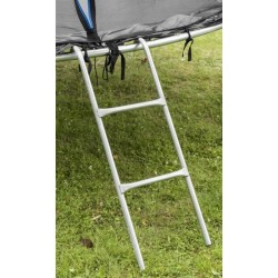 Trampoline 244 cm Noir TRIGANO Échelle, filet de protection, housse de protection, bâche et ancrage inclus